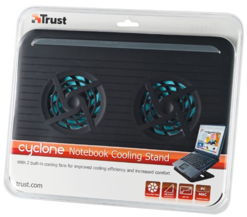 TRUST VENTOLA DI RAFFREDDAMENTO TRUST CYCLONE COOLING STAND